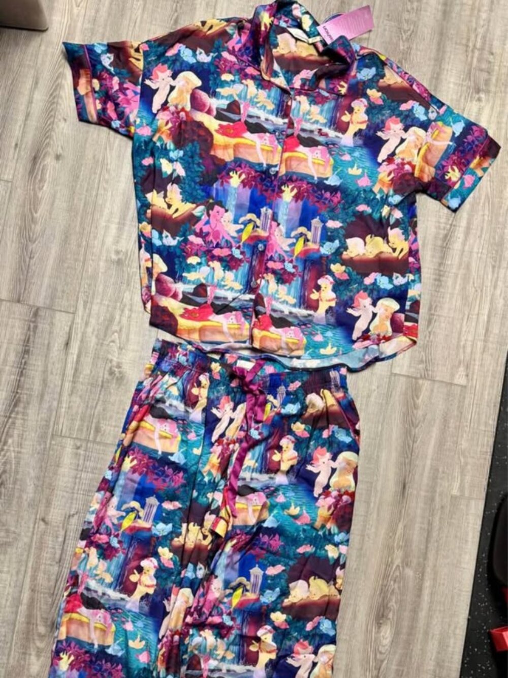 Peter Alexander Disney Fantasia Pastoral Symphony Pjamas Size 1x 16-18
